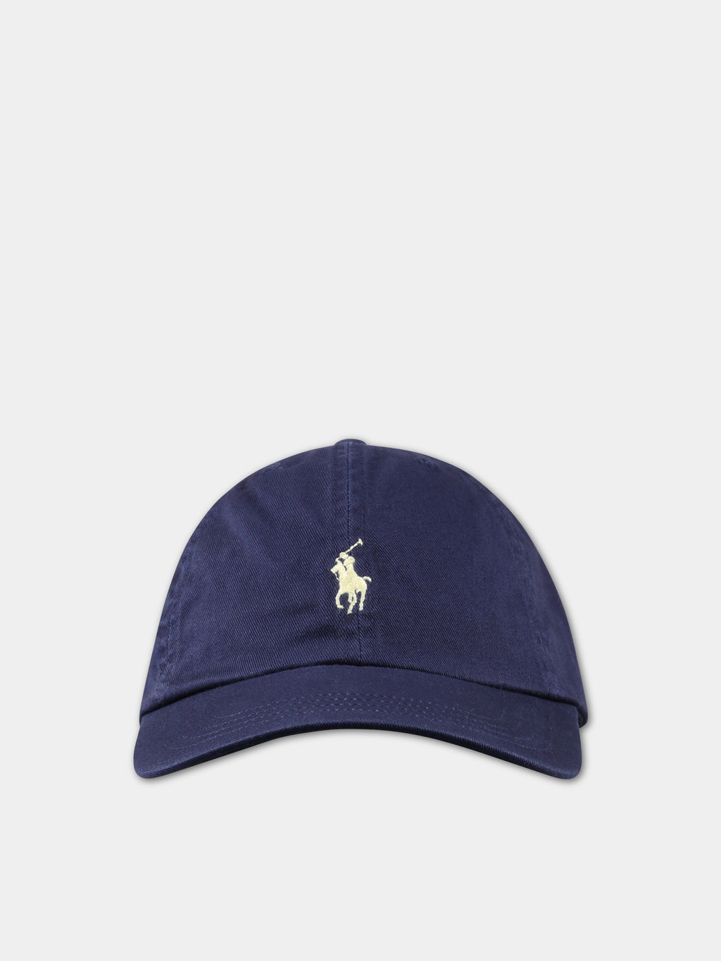 Cappello blu per bambini con logo